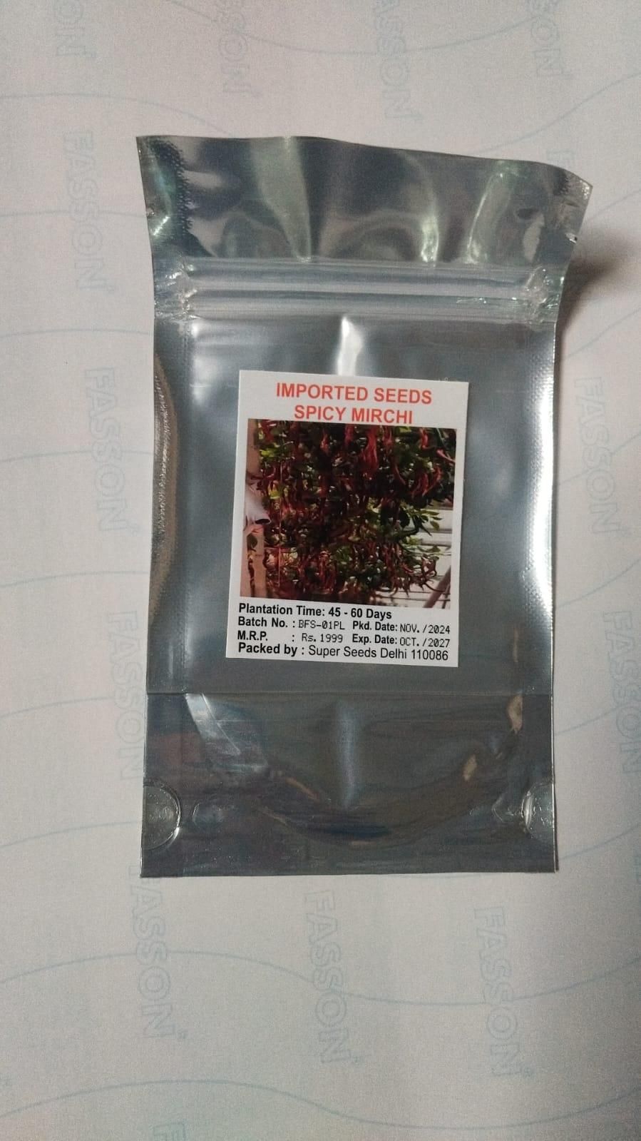 Hybrid Chilly Seeds