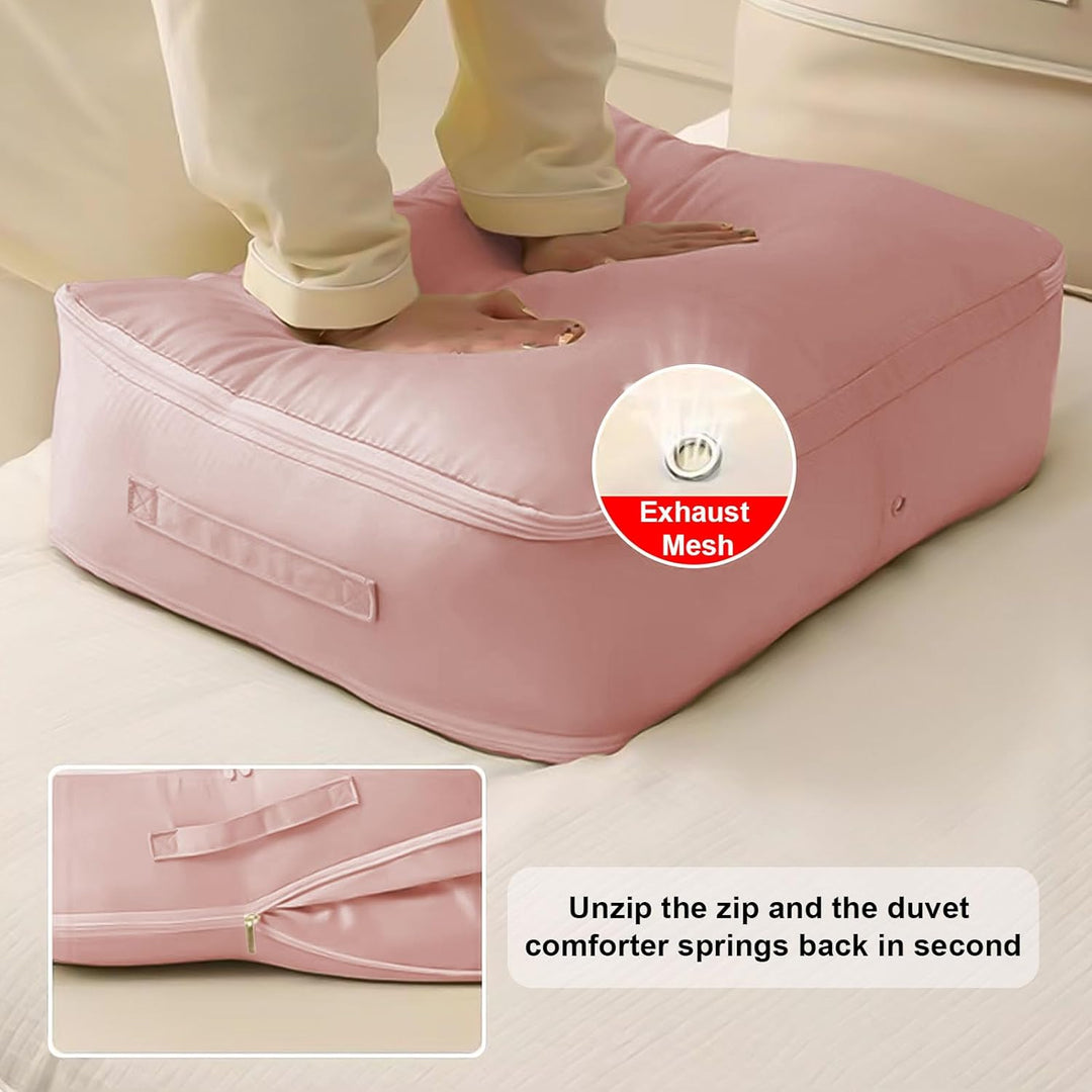 Storage Space Saving Self Compression Organizer