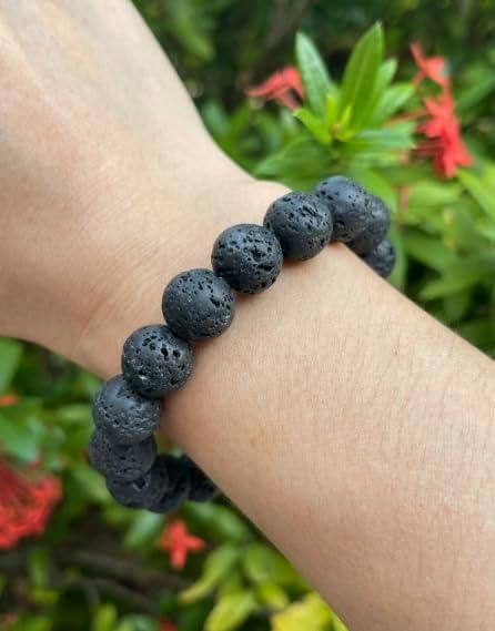 Natural Lava Rock Bracelet