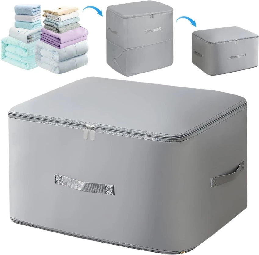 Storage Space Saving Self Compression Organizer