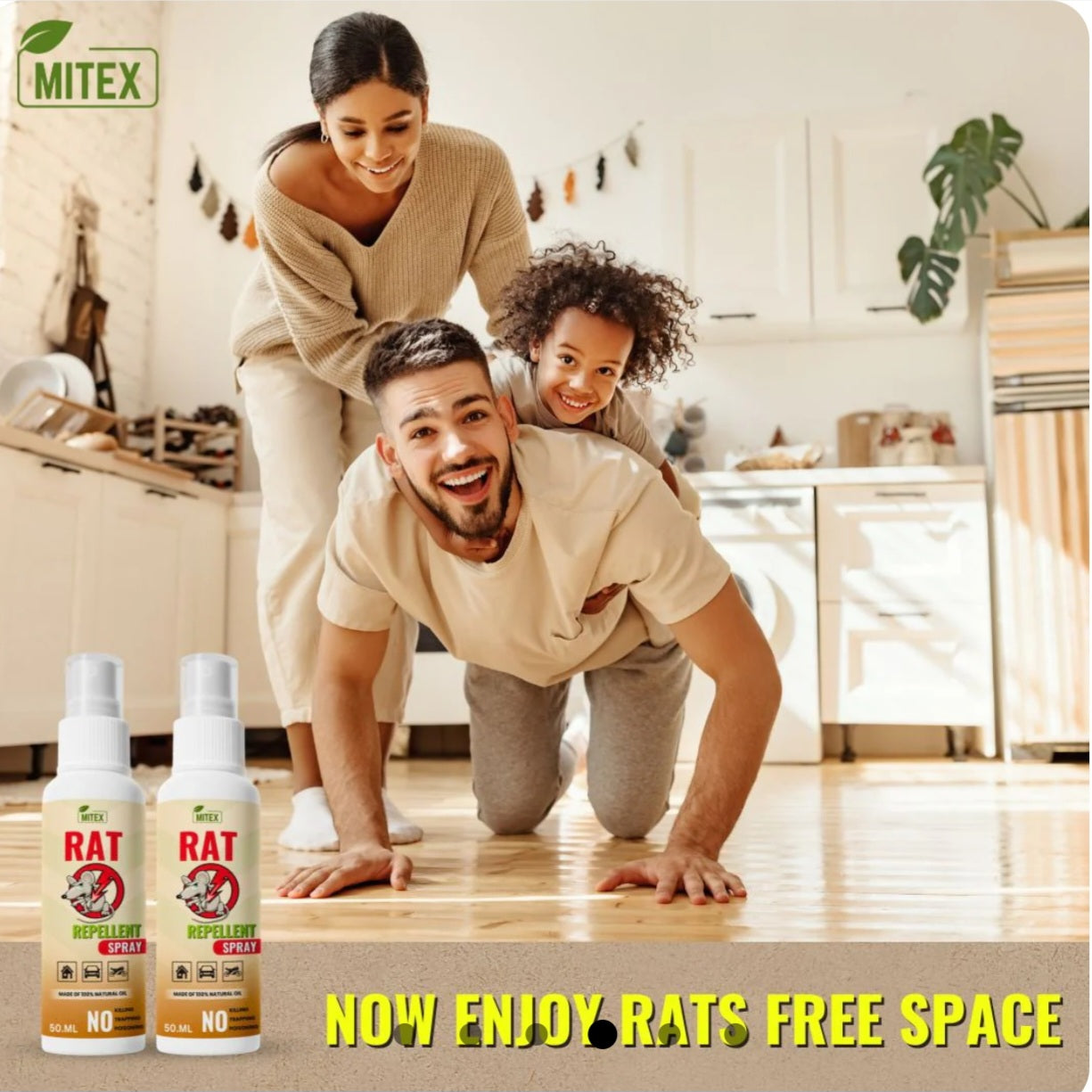 Rat Repellent Spreay 50ML (Pack of 2)